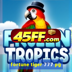 fortune tiger 777 pg